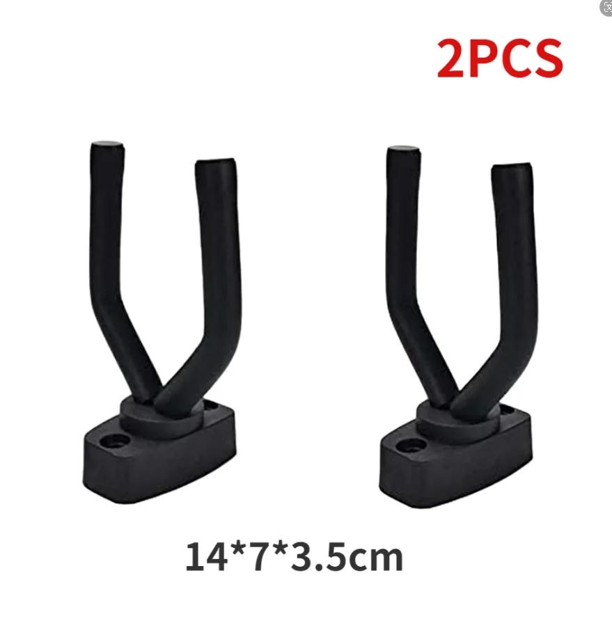 1/2 pieces guitar hook for wall mounting anti-slip guitar support ukulele bass guitar parts guitar accessories for instruments