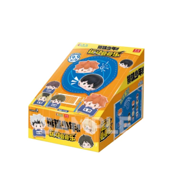 New Authentic Volleyball Youth Stacking Music Series Blind Bag Blind Grain Mini Cute Desktop Decoration Ornament Collect Gifts