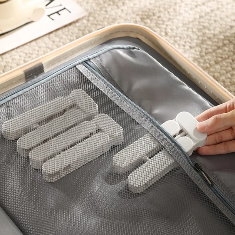 Multifunctional Mini Folder, Anti-slip, Space Saving, Travel, Portable with Expandable Clips for Pants, for Home