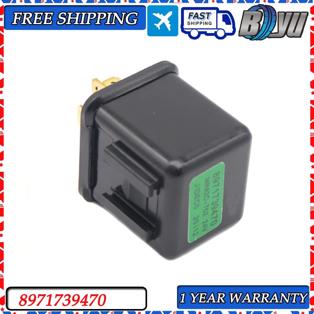 Auto 8971739470 Relè di avviamento 24V per camion NQR con motore Isuzu 4HK1 8982597790 8- 97173947 -0 8- 98259779 -0 8970363591 MR82C-752