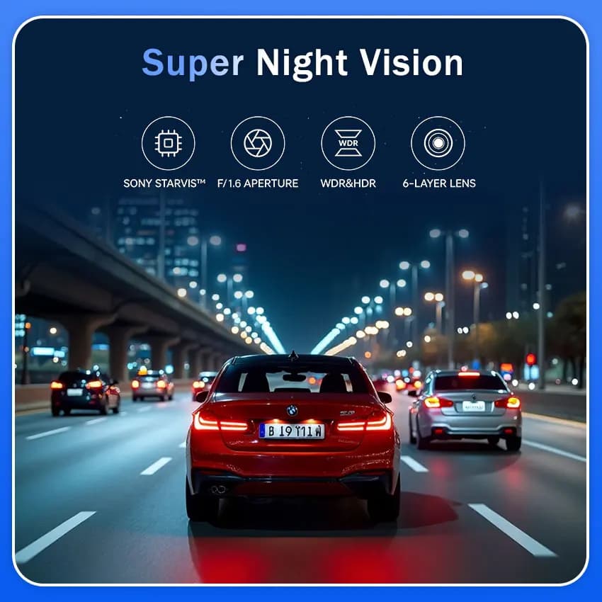 HD 4K Dash Cam Night Vision Loop Recording For Mercedes Benz E Class W213 W238 E200 E220d E350 E400 E450 AMG E43 E63S 2017-2023