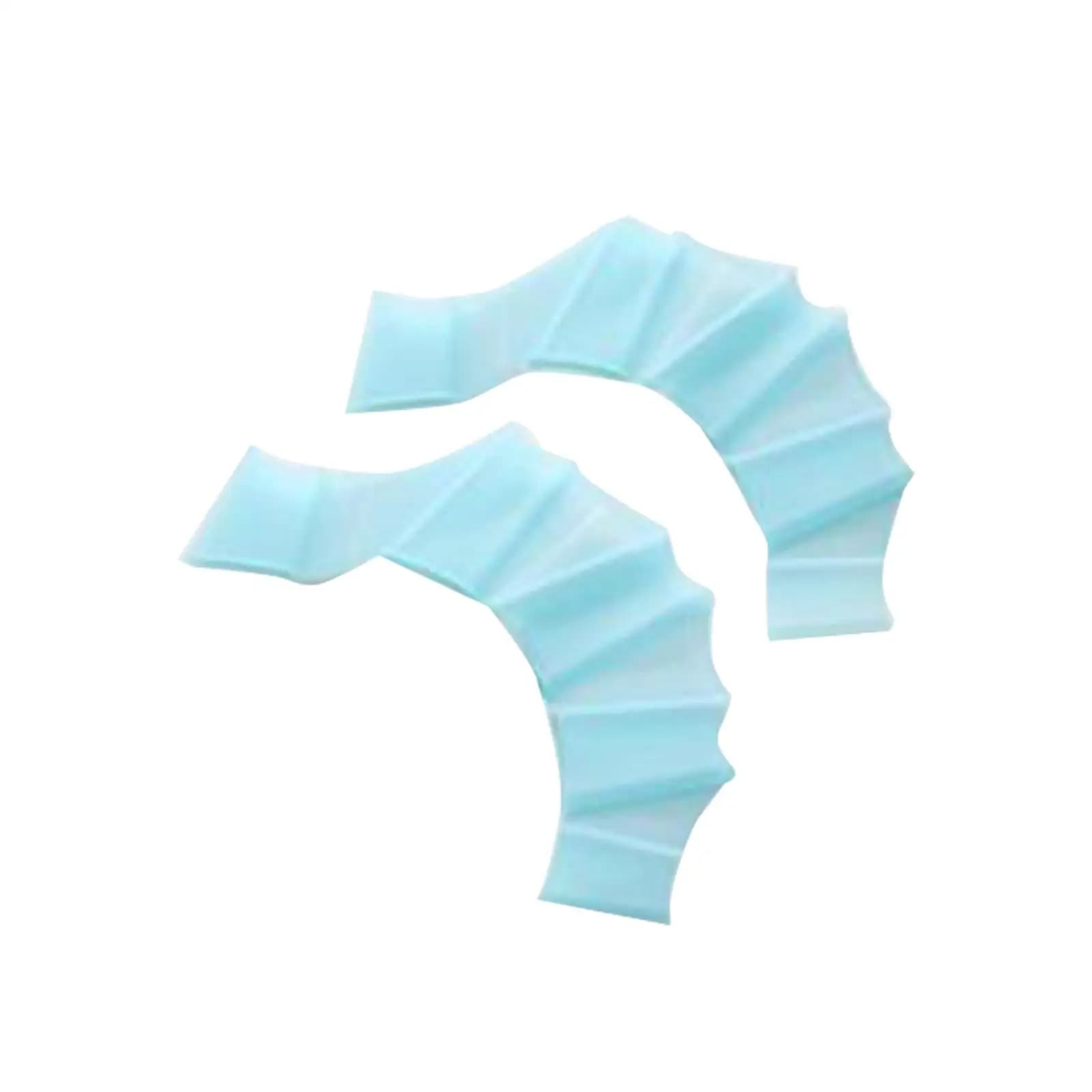 Swimming Hand Fins Silicone Palm Flippers Training Paddle Gloves Swim Accessories for Pool Snorkeling Surf