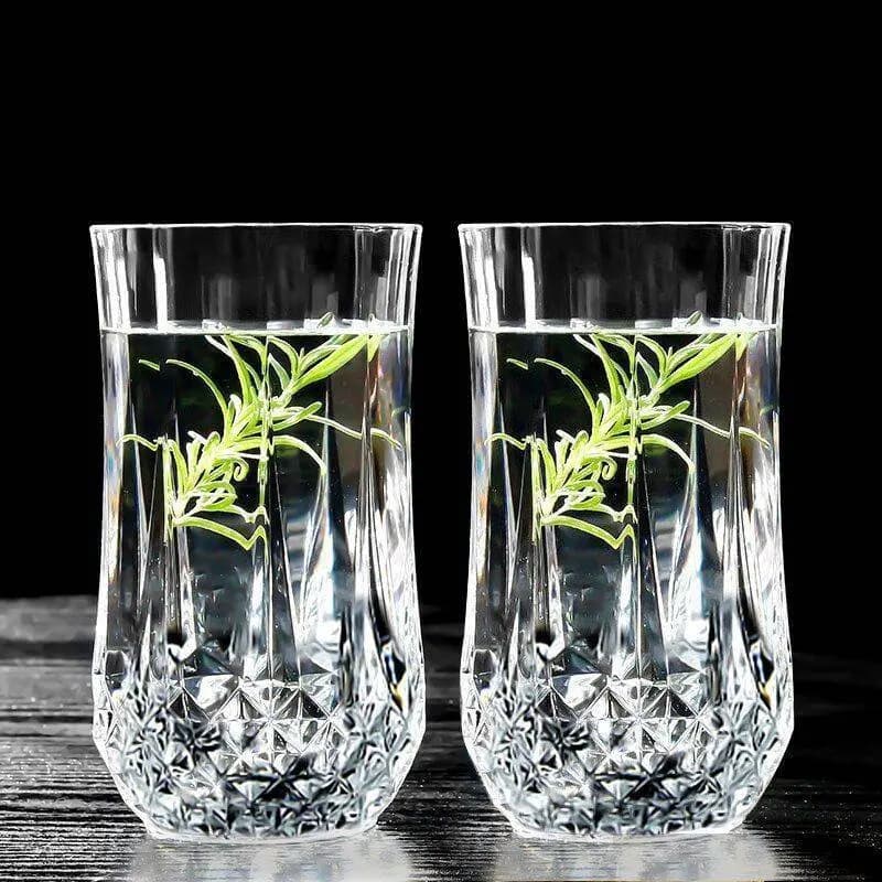 1pcs Beer Mugs Glasses Whisky Glass Bubble Tea Cup Diamond-patterned Water Cups Cups Juice Cups Milk Tea Cups White Spirit Cups