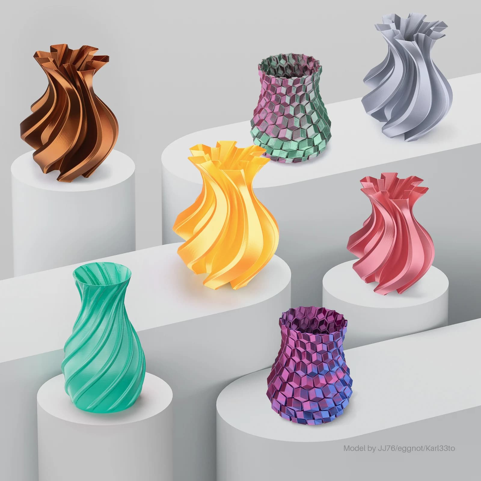 LEGOO Silk Filament PLA 2 kg/4 kg/5 kg/10 kg 1.75 mm, 3D printer filament per EU USA
