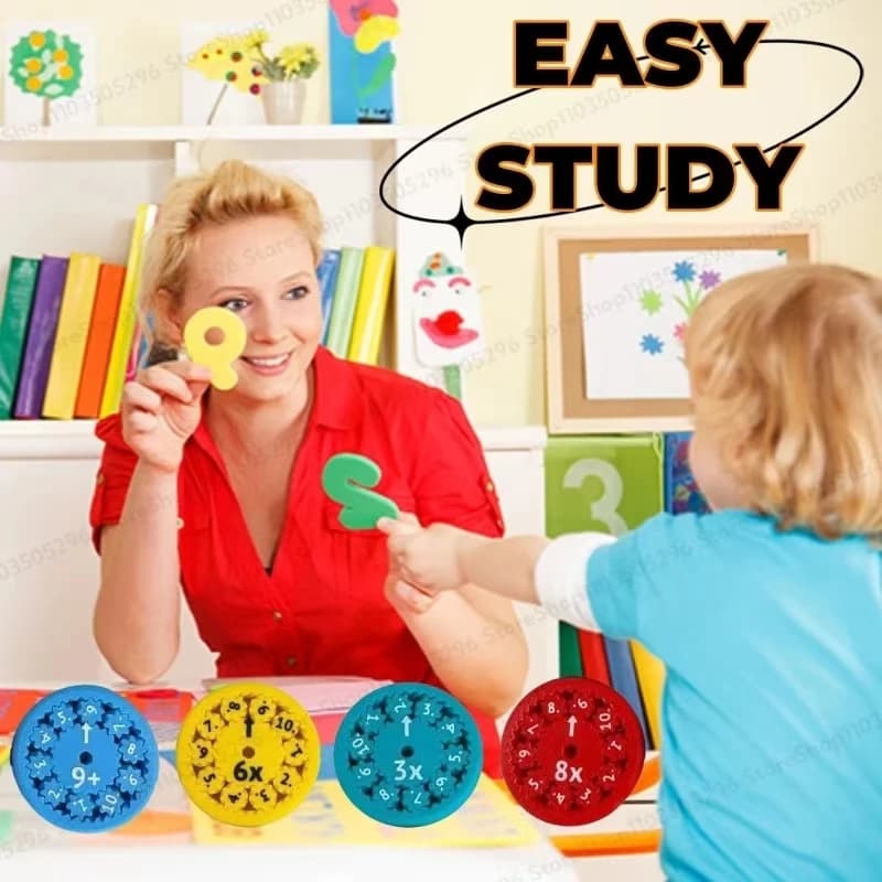 Math Fidget Spinners giocattoli educativi di filatura apprendimento strumenti di aritmetica addizione sottrazione divisione di propagazione ToyGift