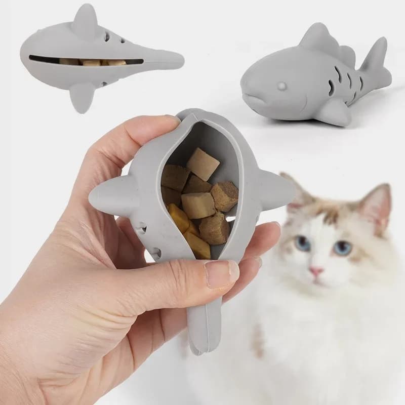 Giocattolo Interattivo per Cani e Gatti - Design Resistente ai Morsi, per Nascondere Cibo e Divertimento Dentale per Piccoli Animali