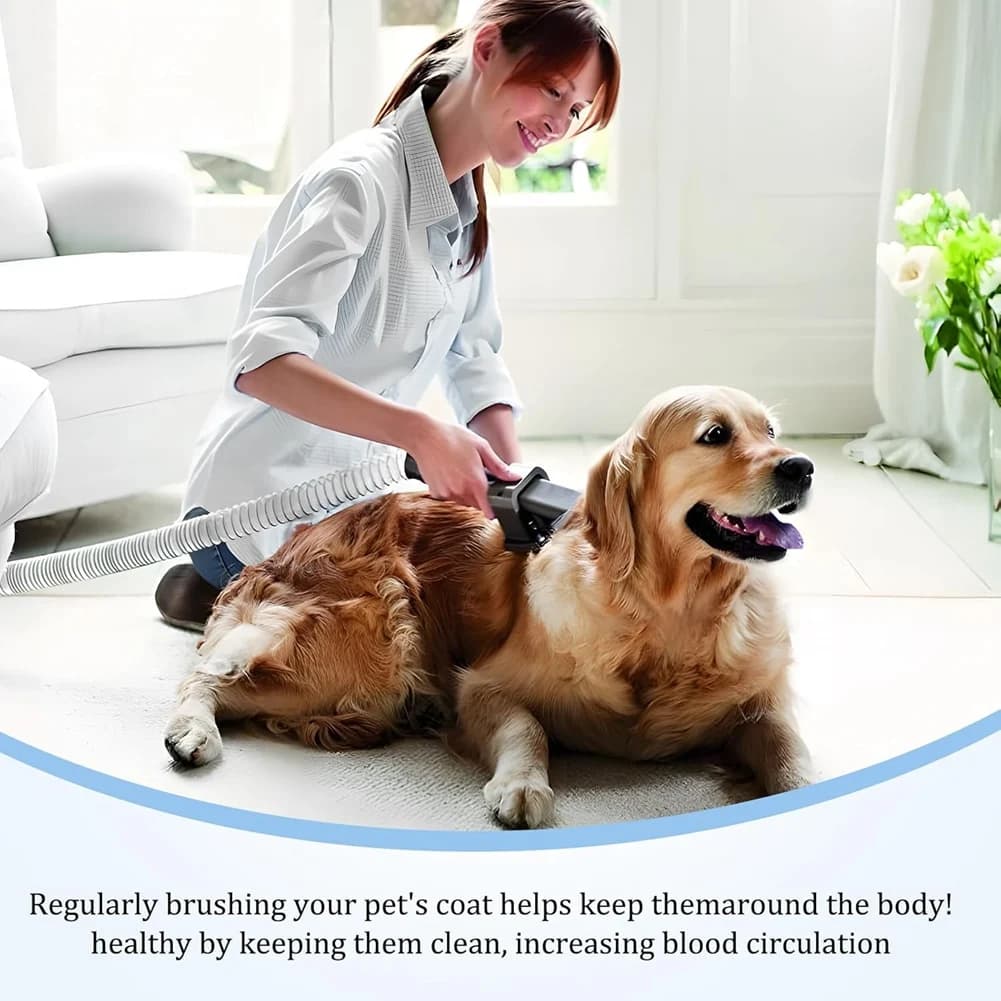 A69X-Pet Hair Brush, With Extension Hose & Adapter, Mop Attachment For Dyson Vacuum Cleaner Models V15 V12 V11 V10 V8 V7