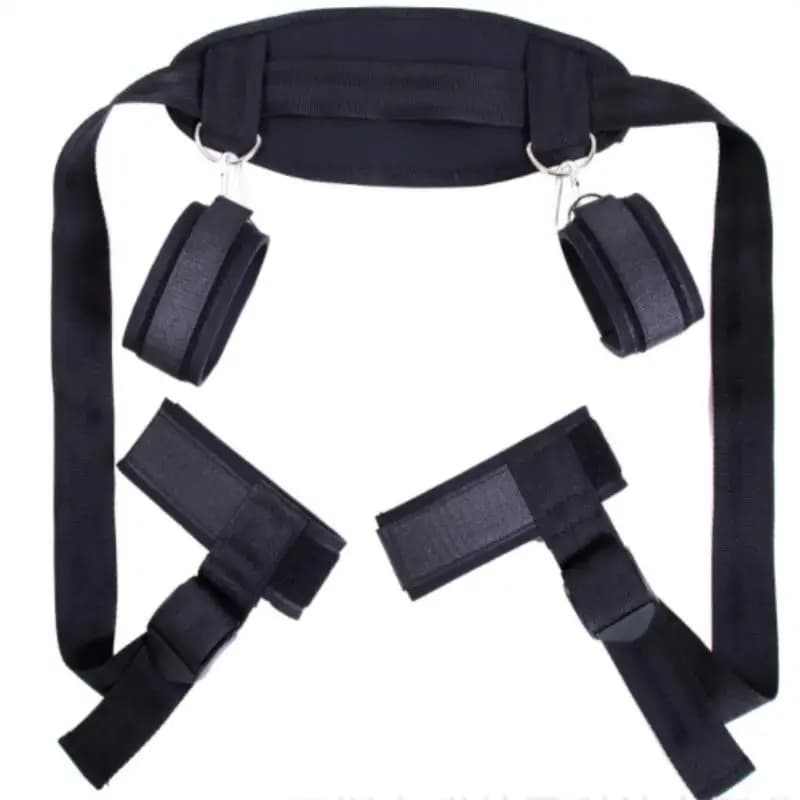Nuovo Kit di Manette per Bondage, Cinghie di Contenimento, Cavigliere, Giocattoli Sessuali per Coppie, Donne, Gioco di Obedienza e Dominanza per Adulti