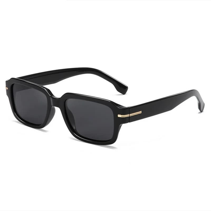 Occhiali da sole quadrati con montatura piccola alla moda Occhiali da sole polarizzati Accessorio elegante per uomini e donne -0,5 -1,0 -1,5 a -6,0