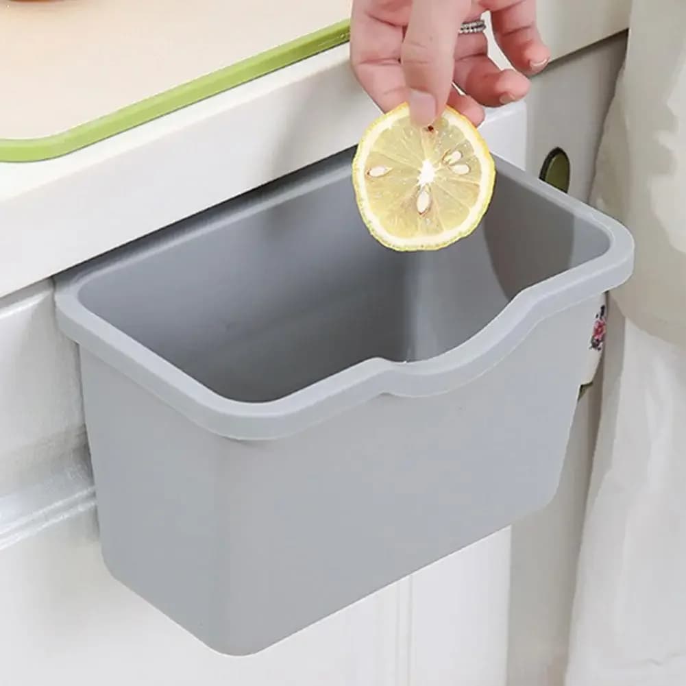 Porta dell'armadio da cucina Appeso Bidone della spazzatura Bidone della spazzatura Contenitore della spazzatura Mini Bidoni della spazzatura Strumento per la pulizia della spazzatura domestica Pattumiera