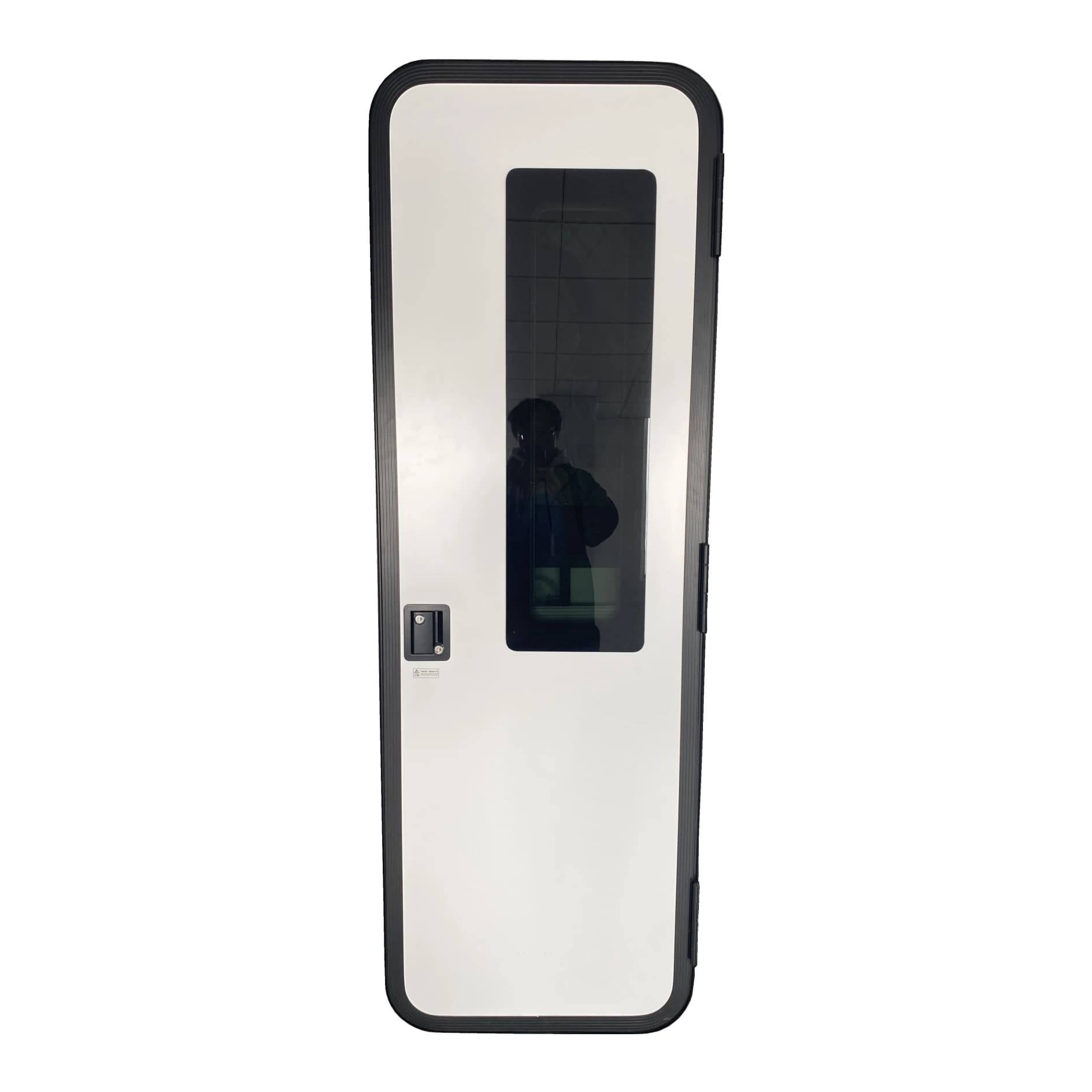 Porta d'ingresso per roulotte RV con cerniera sinistra/destra SLD di vendita calda con schermo e serratura | Vetro temperato