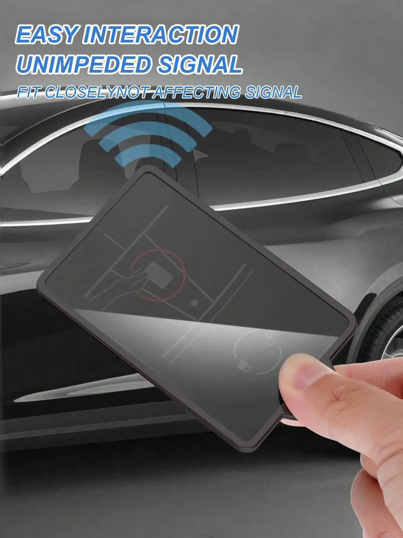 Protezione per carte chiave NFC: materiale TPU trasparente, universale per Tesla/NIO/BYD/Ninebot, ideale per la protezione quotidiana