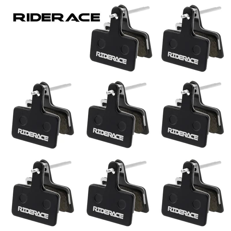 Pastiglie freno a disco in resina RIDERACE per SHIMANO B01S, pastiglie freno idrauliche in resina per MTB, pastiglie freno B03S B05S 2/4/6/8/10 paia