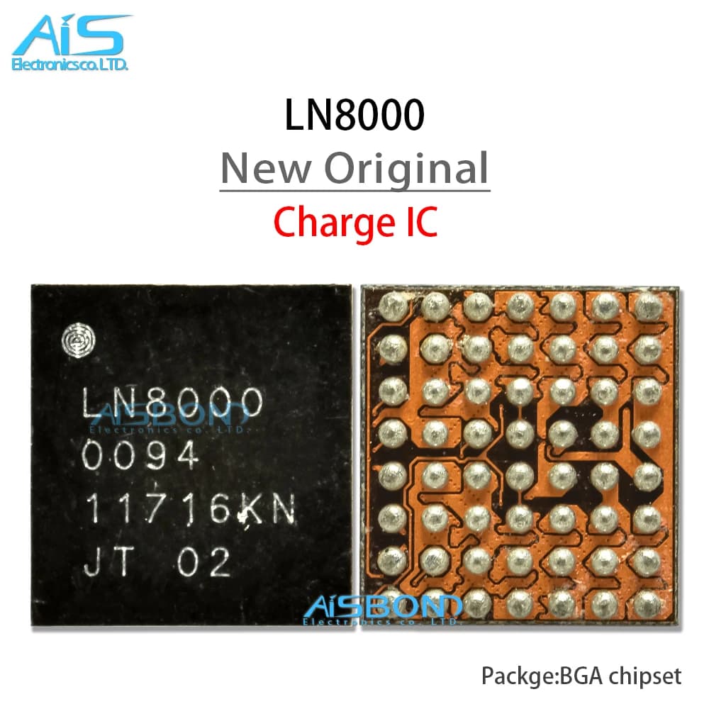 2 Pieces/Lotto LN8000 IC Chip for Charger Phone for VIVO S10 S12, Integrated USB Circuit for Charging