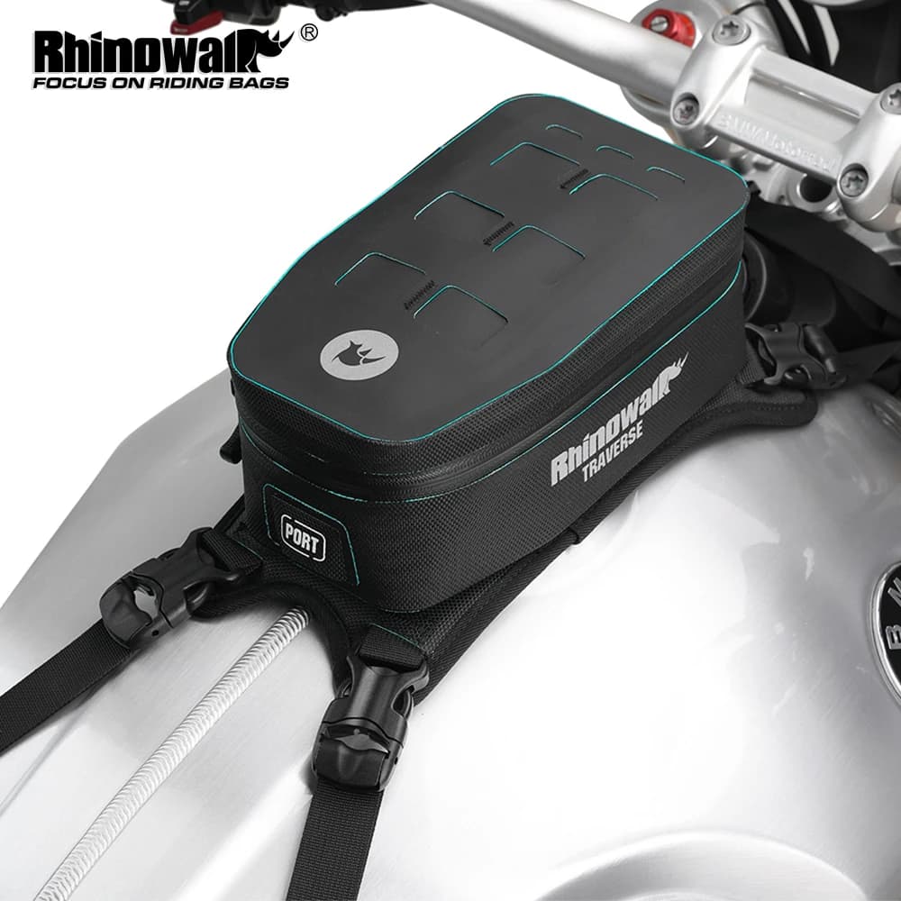 Rhinowalk Tank bag for motorcycle 2 liters completely waterproof inner lining removable motorcycle accessories Motorcycle Toolbox