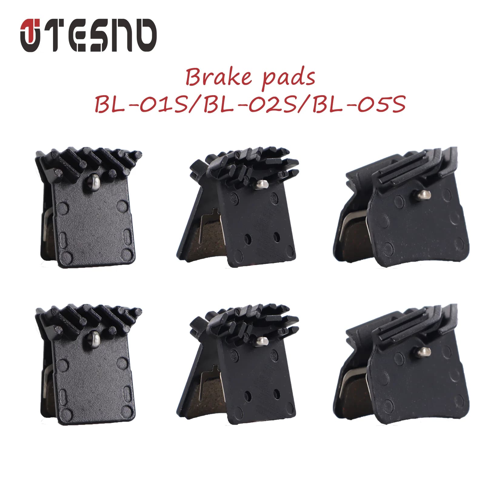Pastiglie freno in ceramica TESNO per freni a disco idraulici MTB Accessori per biciclette compatibili con Shimano per bici da strada di montagna