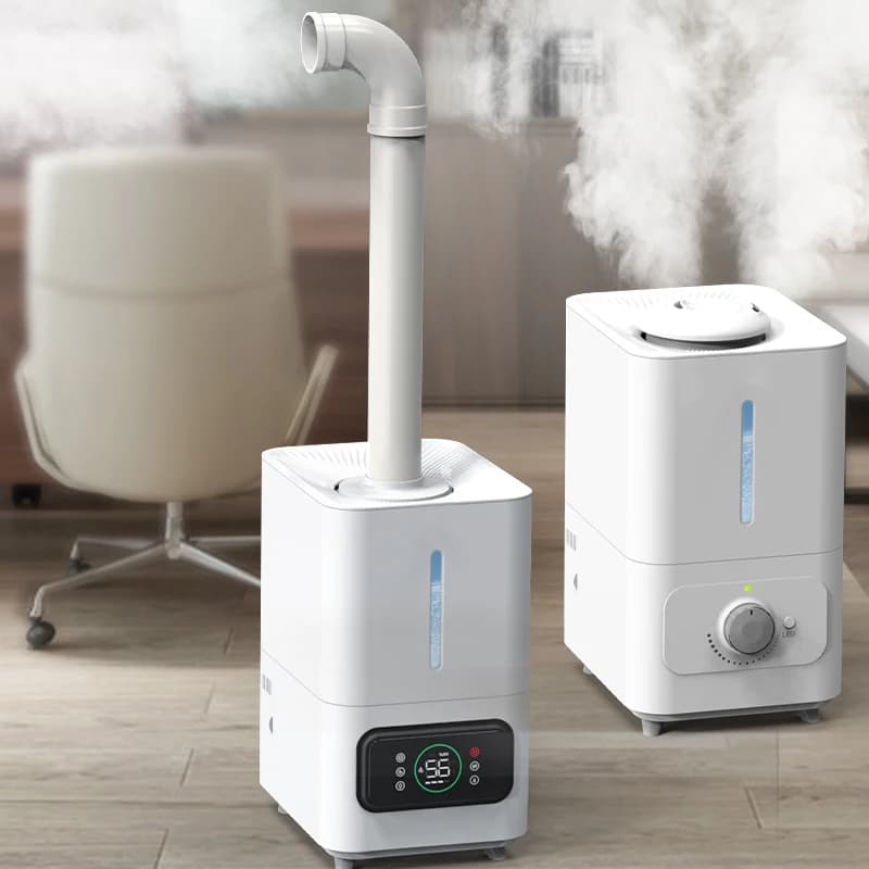 Commercial Air Ultrasonic Humidifier Aromatherapy Knob Fruit Vegetable Moisturizing Machine Large Capacity Desktop Floor Use