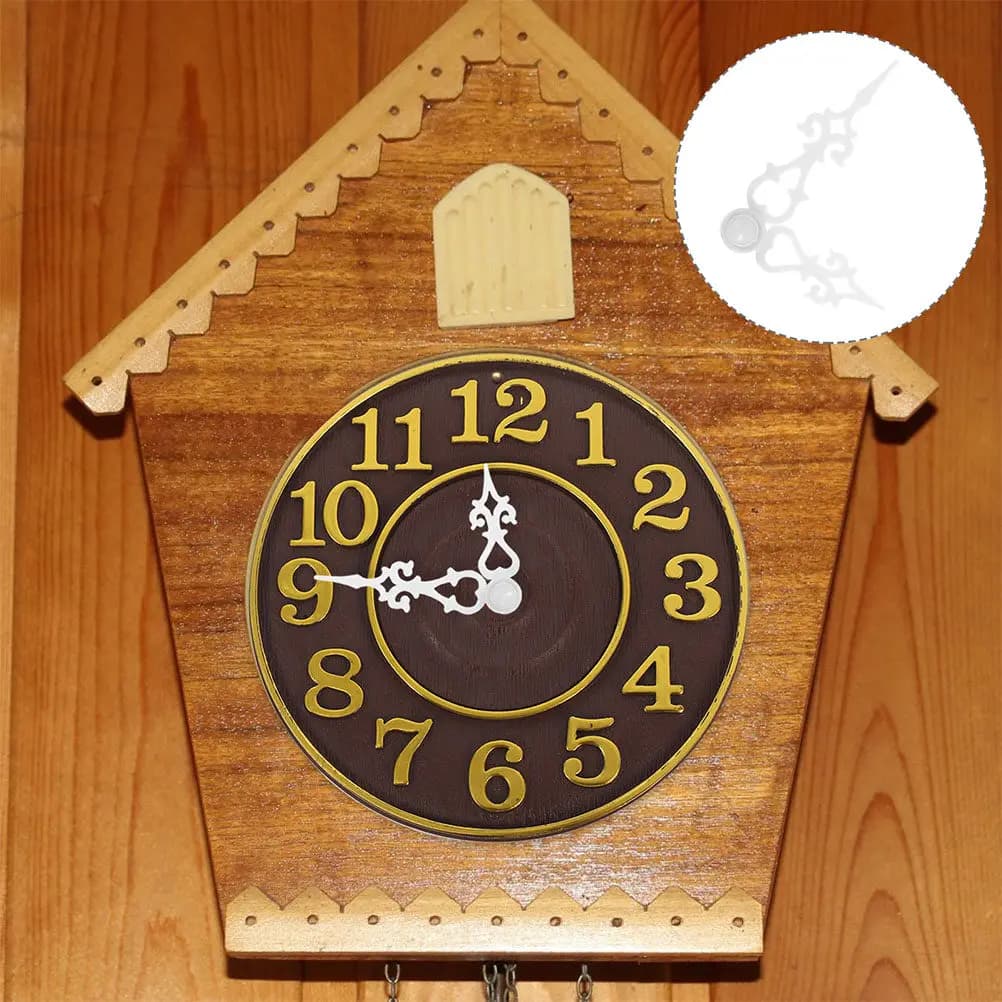 2Pcs Clock Pointers Elegant Design Easy Installation DIY Accessories for Wall Clocks Home Decor Clock Mechanism Accessories