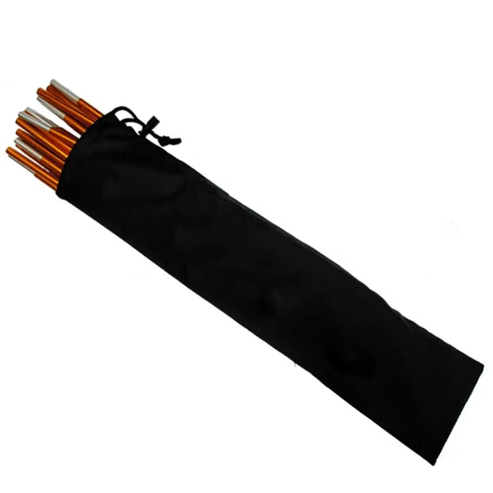 Borsa portaoggetti per trekking con piolo per asta per tenda da campeggio sotto i 46 cm