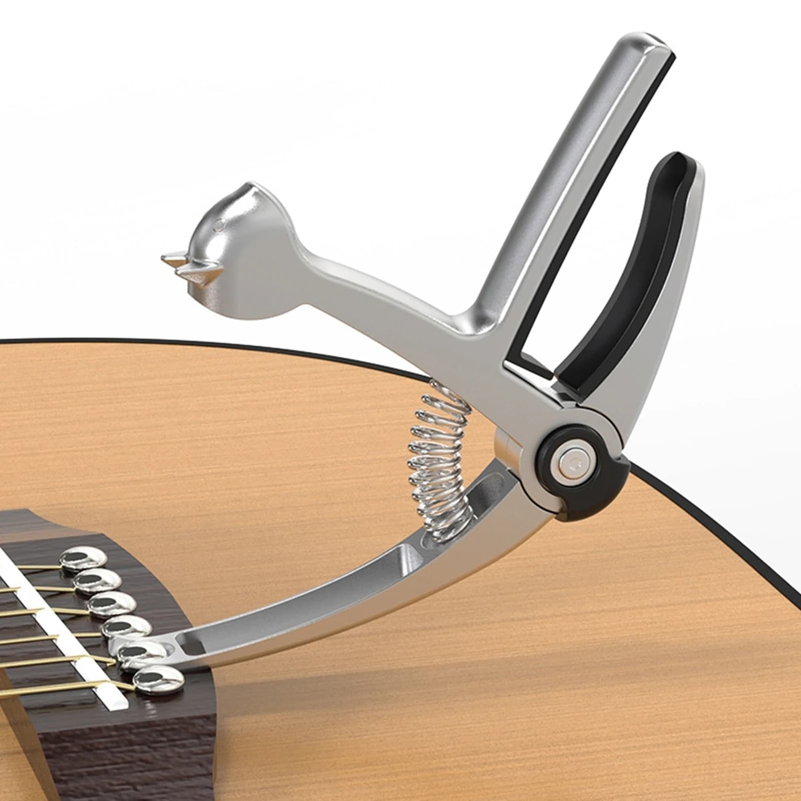Pick Holder Guitar Capo Acoustic Guitars Banjos Metal Secure Clamping Classical Guitars For String Instruments