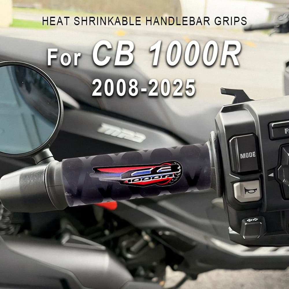Guanti in gomma termoretraibili alla moda per manopole moto, accessori per Honda CB1000R CB 1000 R 1000R 2008-2025