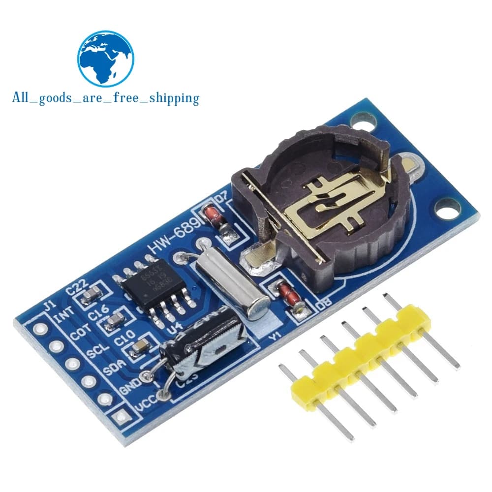 TZT 1/3 pezzi Scheda RTC PCF8563 Modulo Orologio in Tempo Reale PCF8563 Interfaccia I2C 3.3V per Arduino