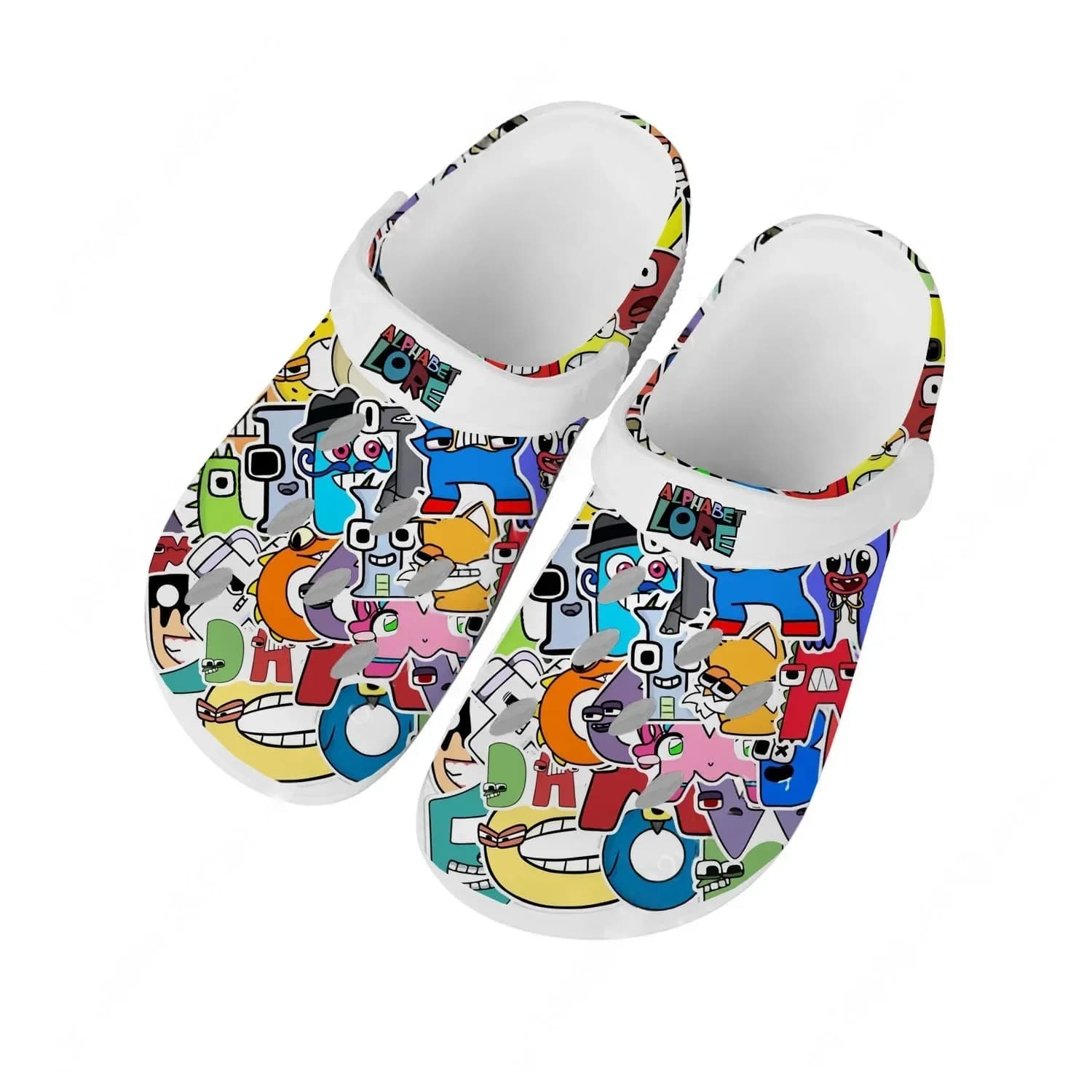 Alphabet Lore Sandals Men Women Teenager Fashion Water Shoes High Quality Garden Breathable Comfort Beach Custom Slippers