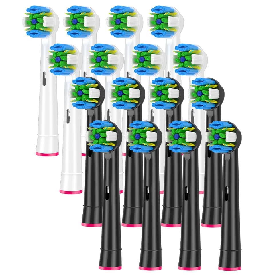 8/16 pcs EB25 EB50 Cross-action Replacement heads for Oral B D12 D16 D100 3757 3709 pro3 pro1max electric toothbrush