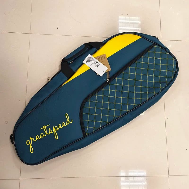 2024 New GREATSPEED 3 pieces Sport bag tennis Badminton Raquet Men's shoulder bag Woman Simple bags for rackets