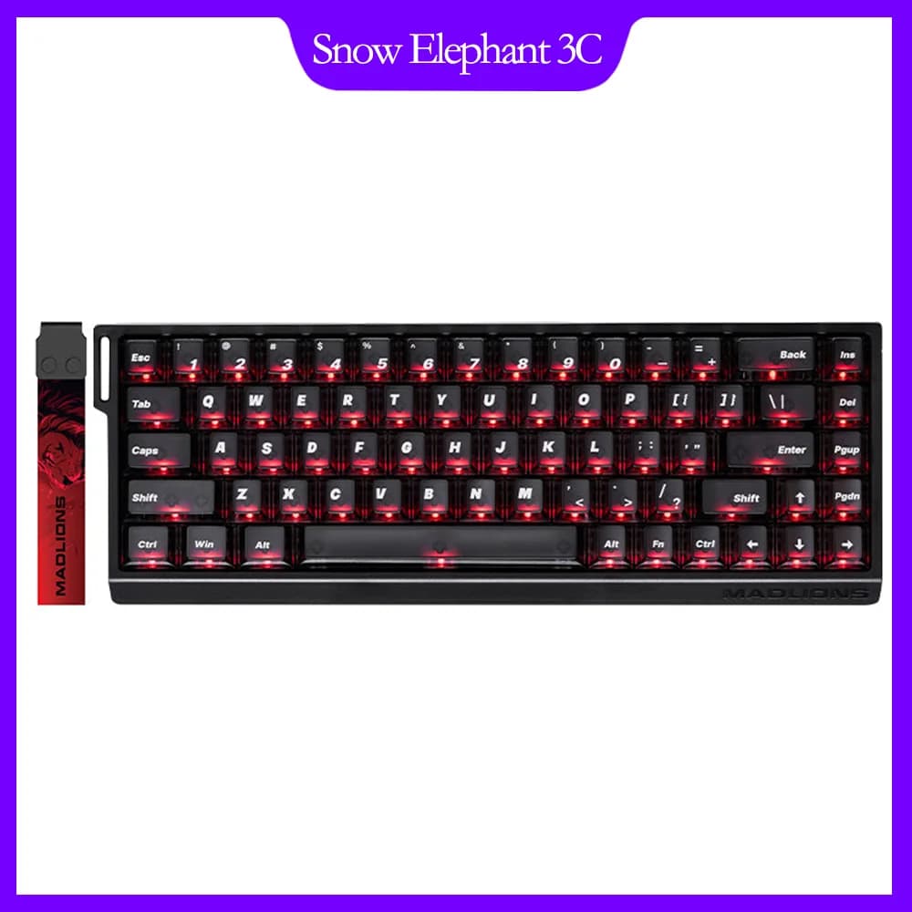 FGG MADLIONS MAD68 HE Hall Effect Keyboard High-Performance Mechanical Keyboard 8000HZ Magnetic Switch Gaming Office