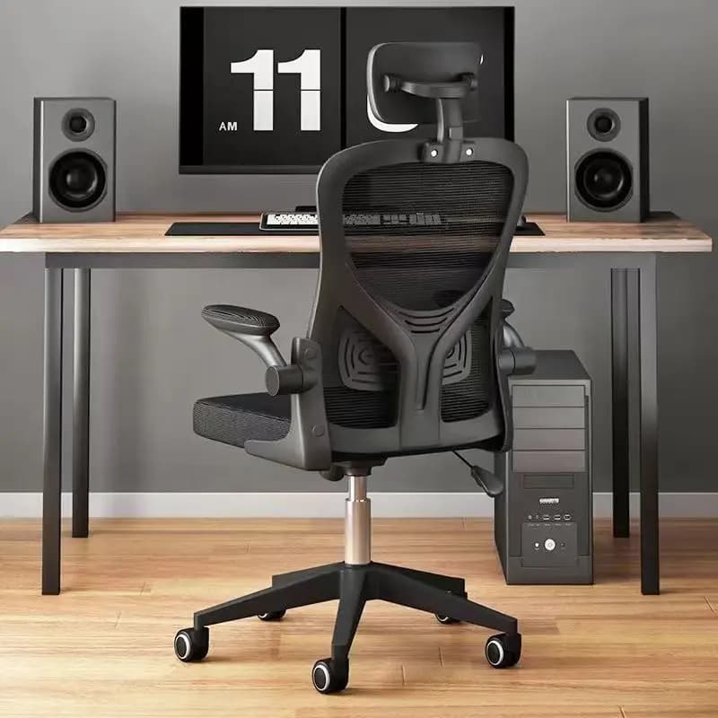 Sedia per streaming live, sedia da ufficio, sedia per computer, gaming, sedia comfort per la casa con schienale, sedia girevole, sedia ergonomica