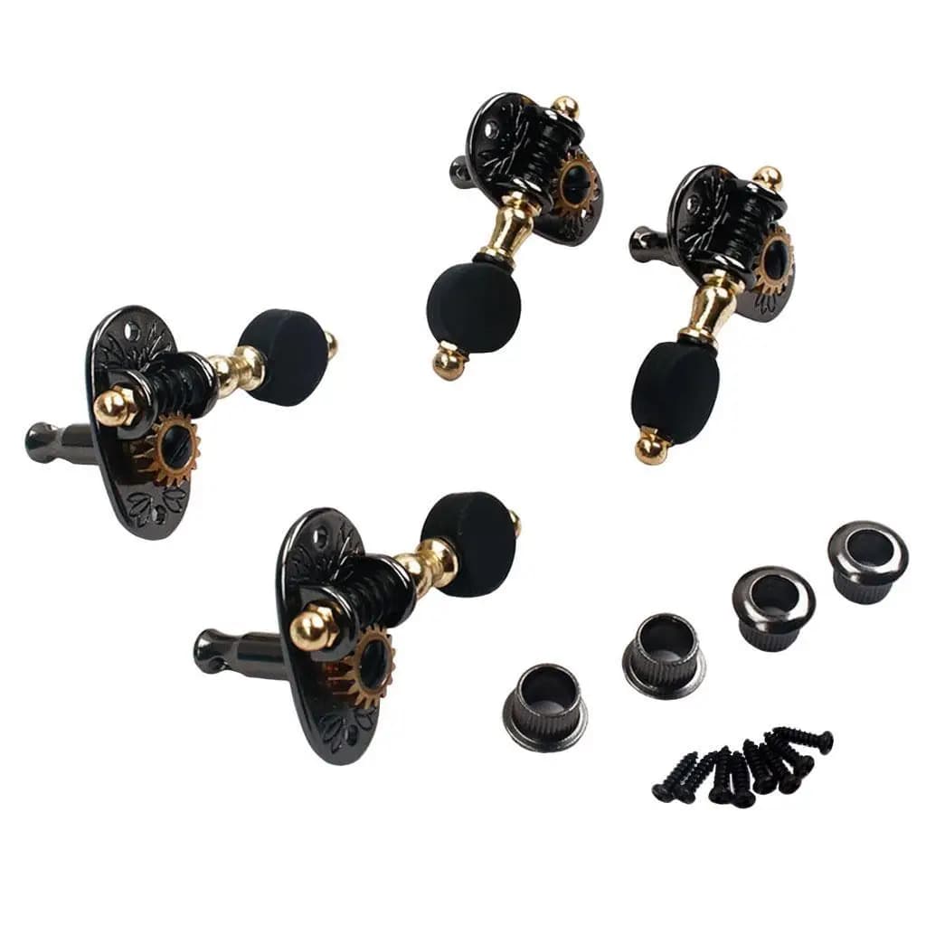 2R2L Ukulele String Tuning Peg Machine Heads Tuner per scatola di sigari Parte di chitarra