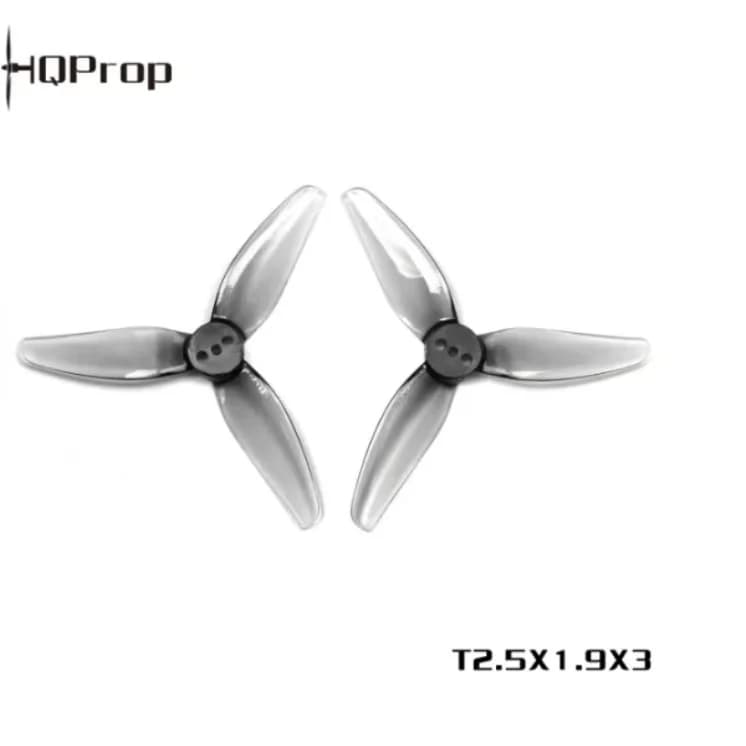 HQProp T2.5X1.9X3 2.5 Inch 3-Blade PC Propeller 2CW 2CCW For Mario Mini25 FPV Racing Drone