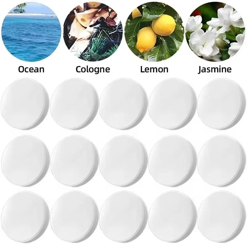 5/10/15PCS Auto Uscita Aria Aromaterapia Compresse Uscita Aria Supplemento Compresse Piccolo Ventilatore Pe Solido Fragranza compresse Profumo Pad
