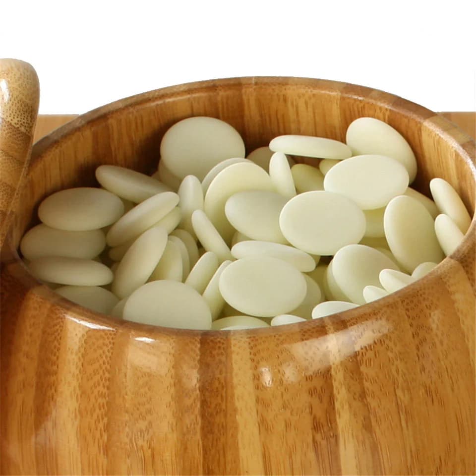 Nuovi pezzi degli scacchi Yunzi b Go 2.2cm per 19 Road 361 pezzi senza scacchiera cinese vecchio gioco di Go Weiqi melamina dama