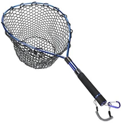 Guadino Telescopico Goture per Pesca a Mosca, Rete da Pesca Pieghevole Portatile in Lega di Alluminio a Maglia Piccola per Trota