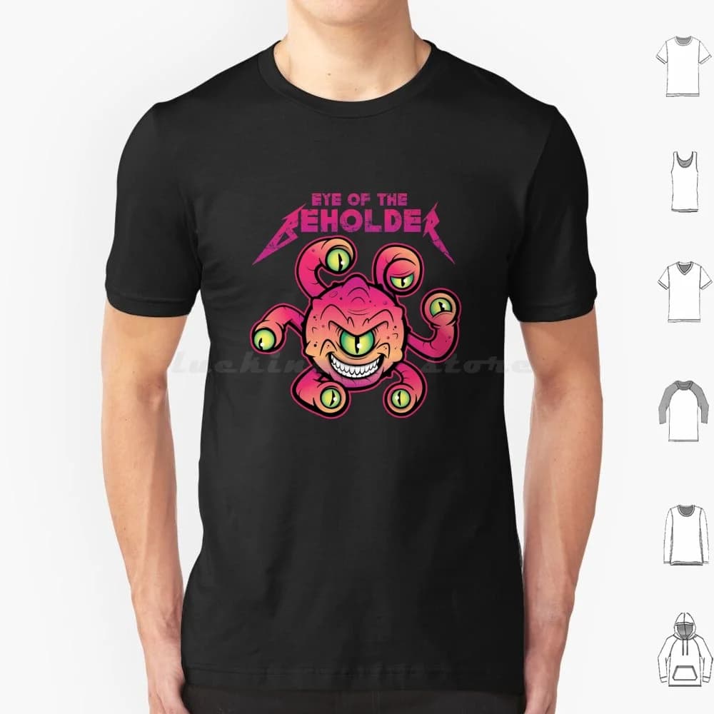 Eye Of The Beholder T Shirt Man Woman Children 6xl Eye Of The Beholder Dnd And Role Games Gaming Table Top Fantasy Dice D20
