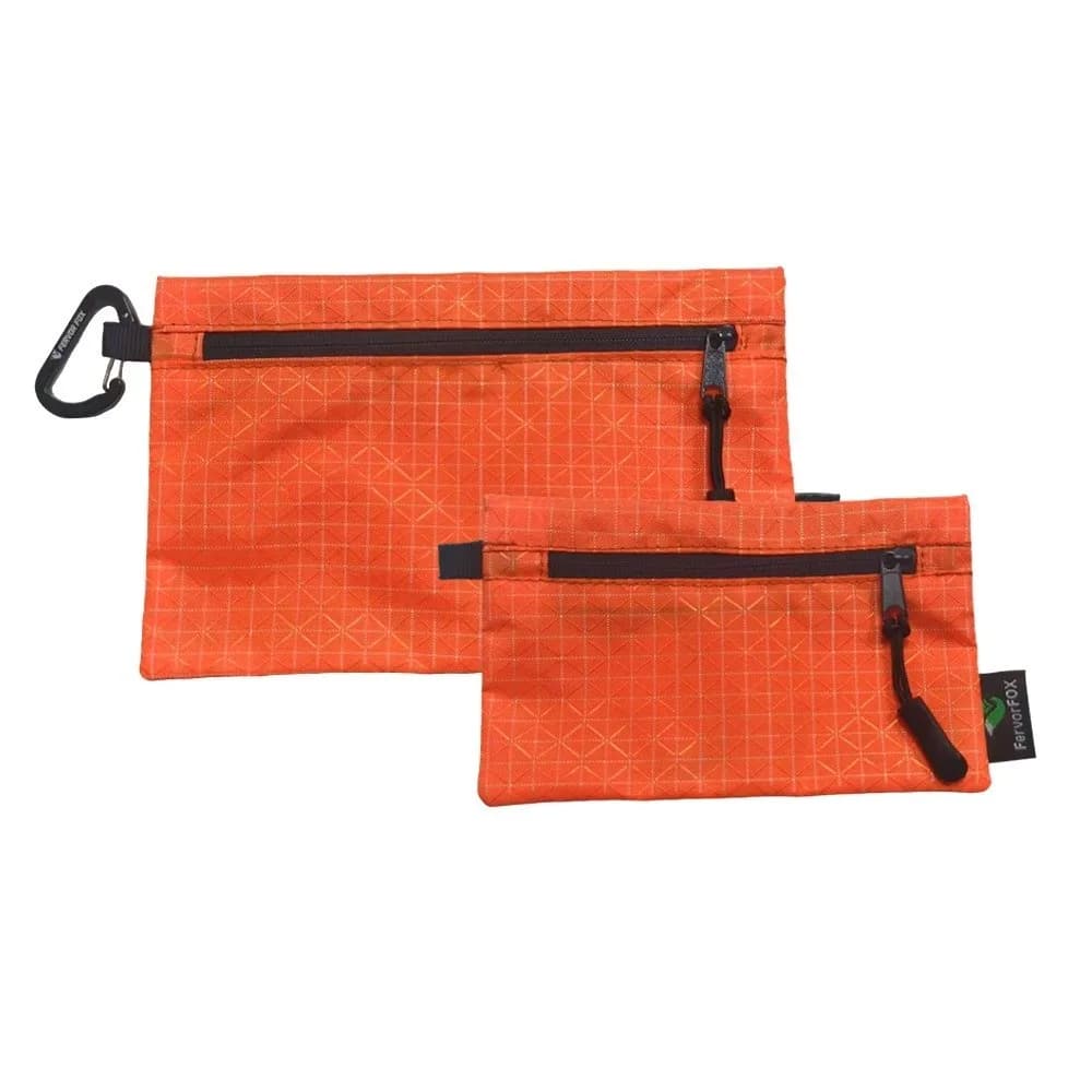 Lightweight Outdoor Storage Bag with Rope ‌Wear Resistant Key Card Wallet Zipper Waterproof Coin Purse Cash Bag Adventure
