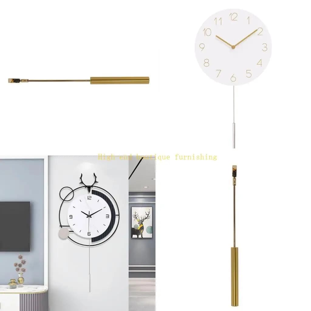L9nb Elegante parte del clock del cilindro in metallo Pendulum Riparazione per appassionati Collezionista