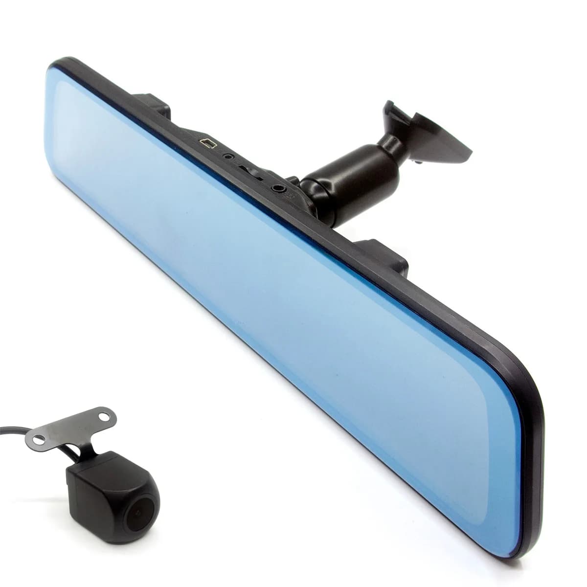 ANSHILONG 2K 12 pollici FULL TOUCH SCREE Car Mirror Dash Cam DVR Stream Media Monitor per retrovisione con supporto speciale per staffa