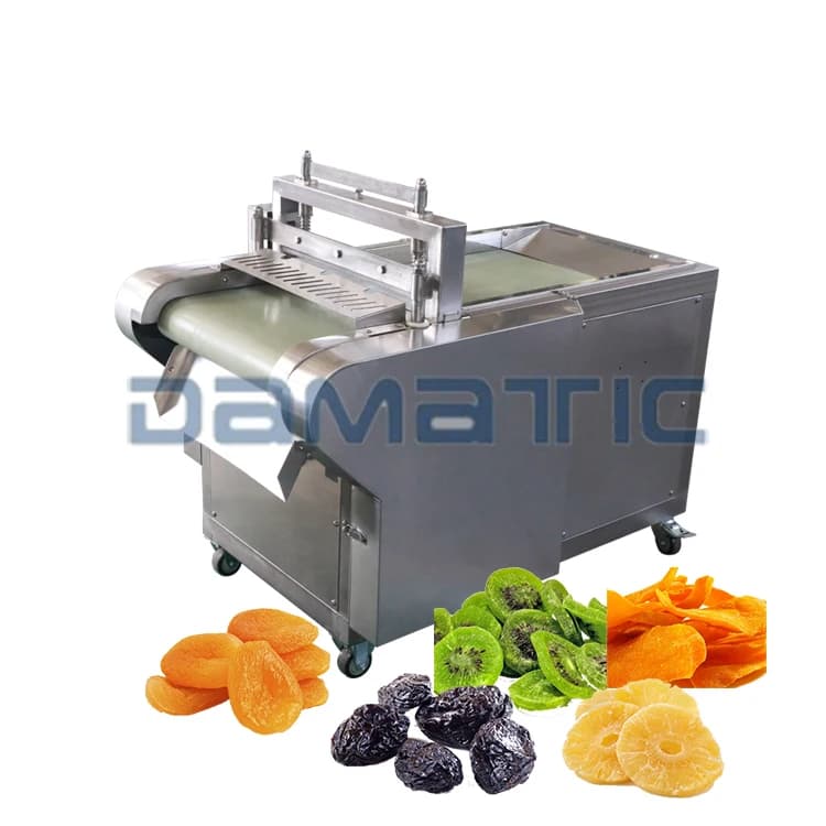 Affettatrice industriale per frutta secca 220V 380V, data secca, fico, mango, albicocca, prugna, cubetti