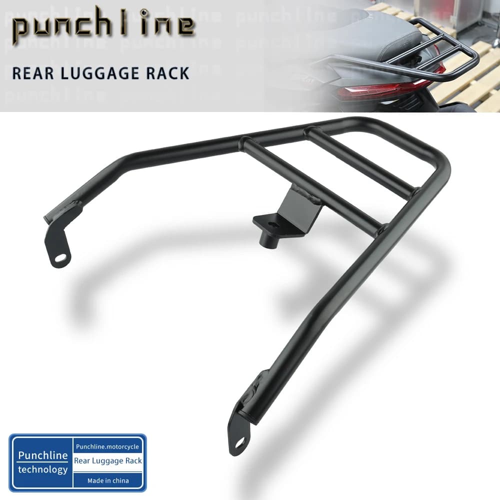 Portapacchi Posteriore per SR GT200 SR GT125 2022-2025, Supporto per Bauletto e Valigie
