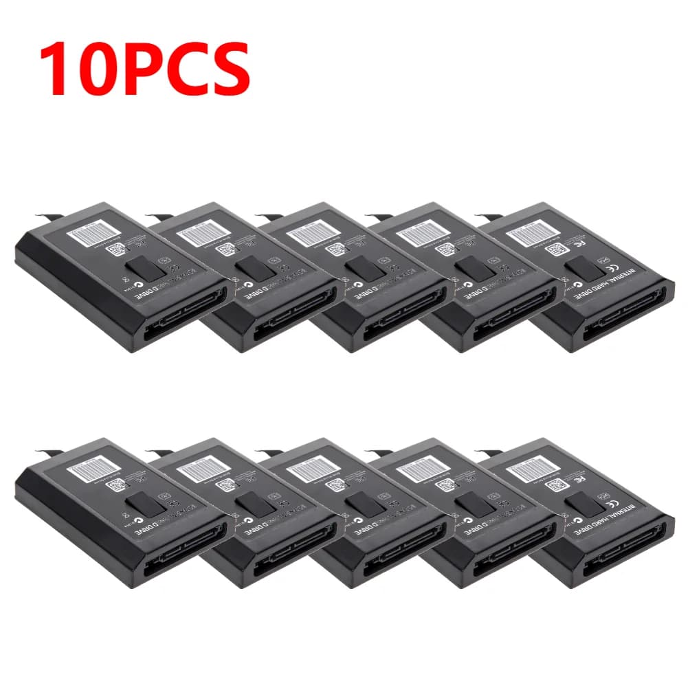 Custodia interna HDD 10-1pcs per XBOX 360 Slim 20GB 250GB HDD Hard Disk Drive Box accessori di gioco di ricambio per XBOX 360 Slim