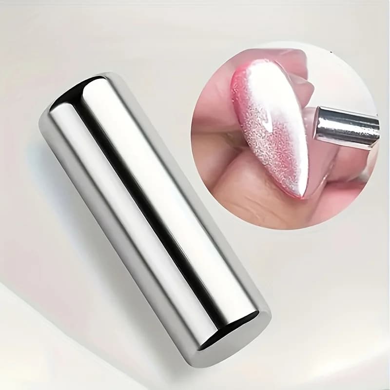 LINEMANDA Magnetic Stick for Nail Art Effect Cat Eye, Magnetic Strip for Nail Art Effect Cat Eye, Double Toe Magnetic Pen Cat Eye, Fit for DIY at Home