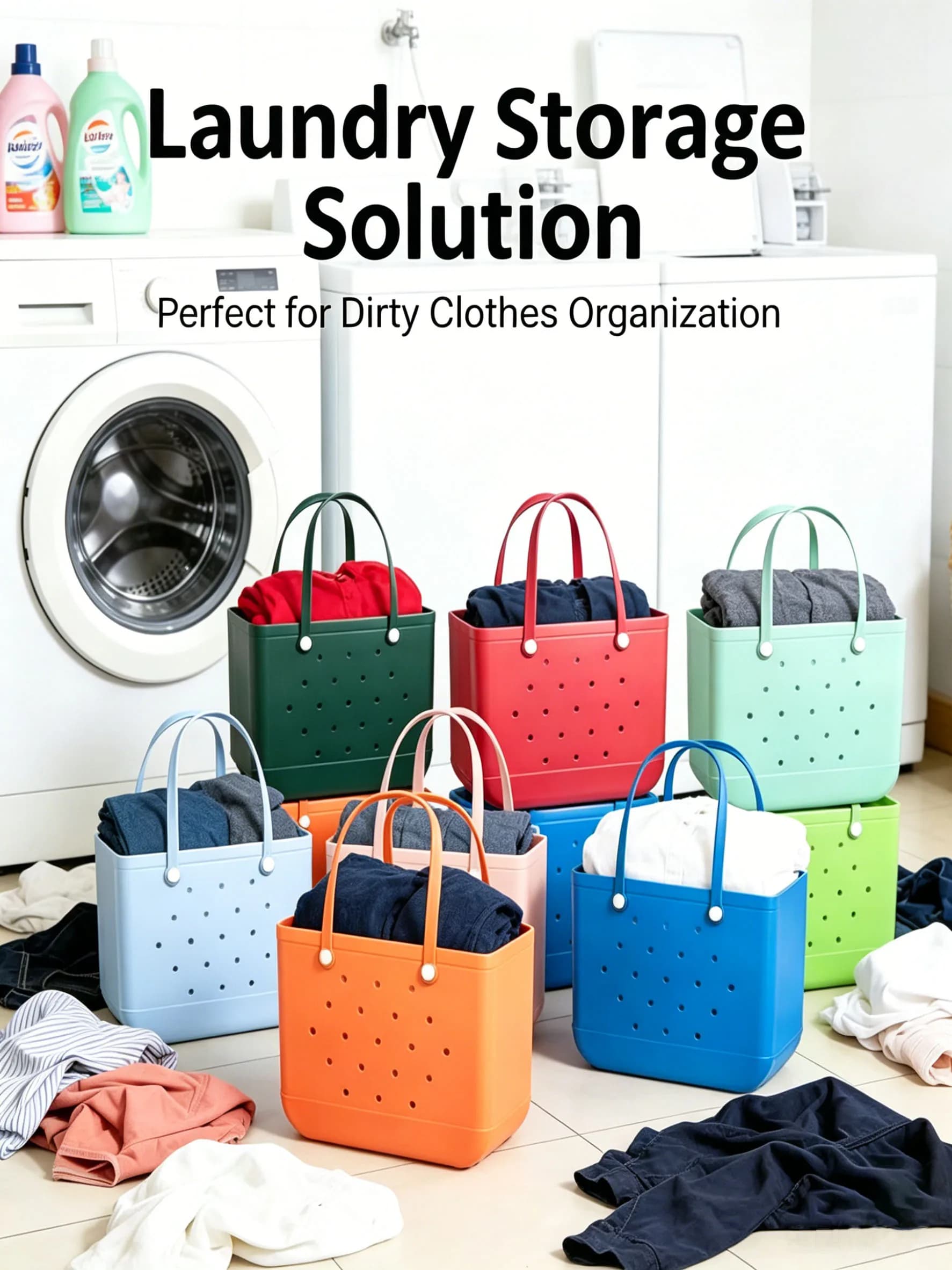 Cesto per biancheria impermeabile, borsa portaoggetti per il trucco, cestino da campeggio e picnic, borsa da shopping da donna, zaino porta libri, abbigliamento fitness