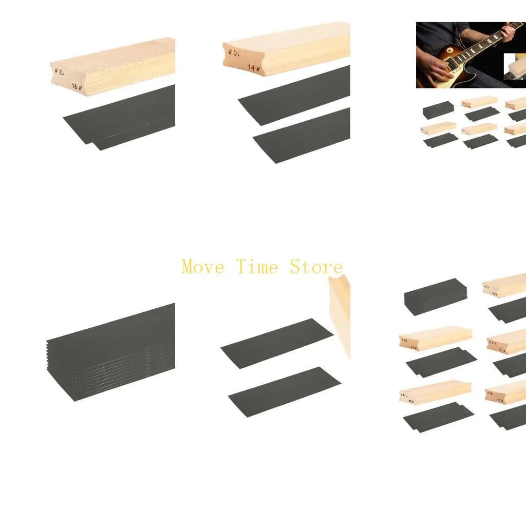 92ME Guitar Fingerboard Radius Sanding Blocks Fret Leveling Luthier for Guitar Fret