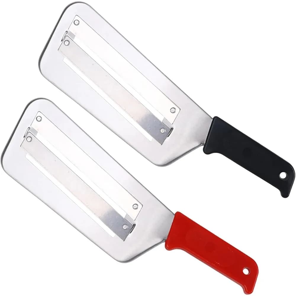 Tritatutto Multifunzionale in Acciaio Inox per Cavoli e Verdure, Utensile da Cucina per Tagliare Frutta e Verdura, Affettatrice