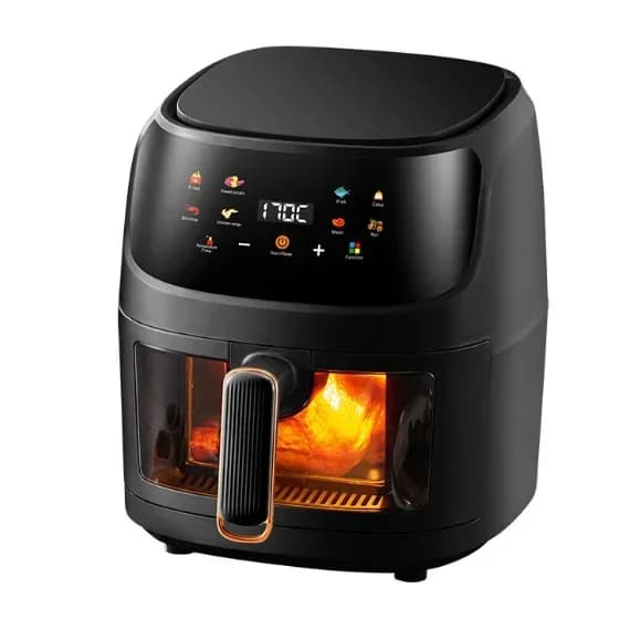 8L Air Fryer With Intelligent 8 Liter Digital Touch Screen For Wholesale Custom Home Kitchen New Arrival Factory