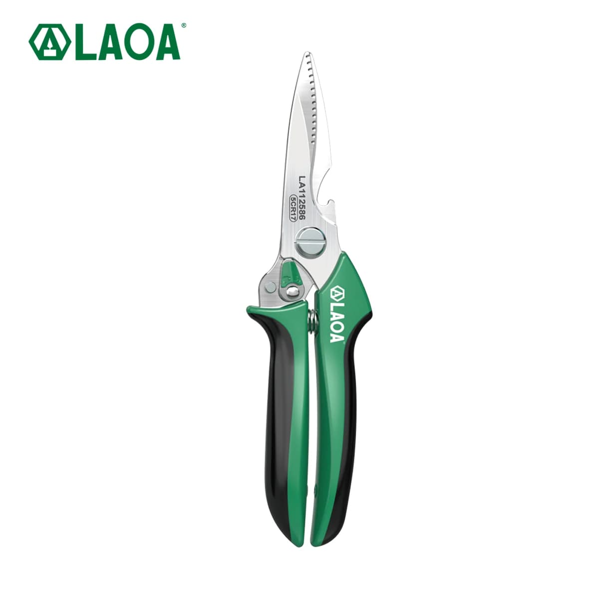 LAOA multifunction scissors for kitchen shears Shears pruning and garden harvesting leather stainless steel rust resistant