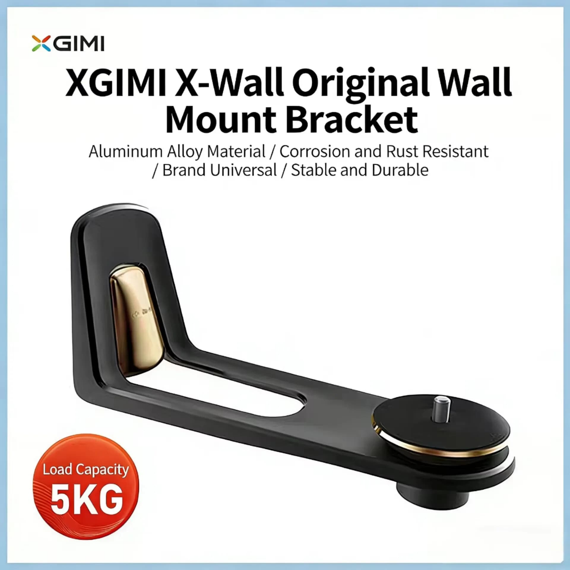 XGIMI X-Wall Staffa da parete per proiettore Angolo regolabile Foro per vite da 6 mm Durevole e adatto per XGIMI Z6X/H6/Serie